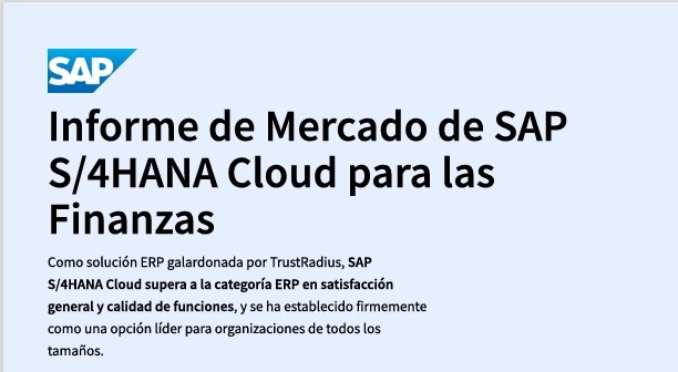 Informe de Mercado de SAP