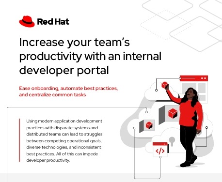 Increase your team’sproductivity with an internaldeveloper portal