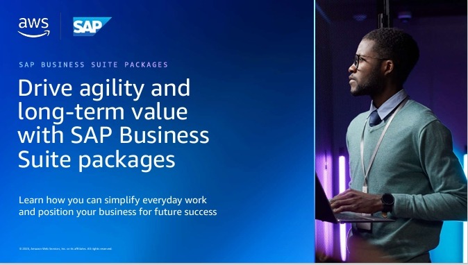 Drive agility andlong-term valuewith SAP BusinessSuite packages