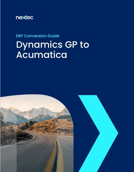 Future-Proof Your ERP: Migrate from Dynamics GP to Acumatica Cloud ER