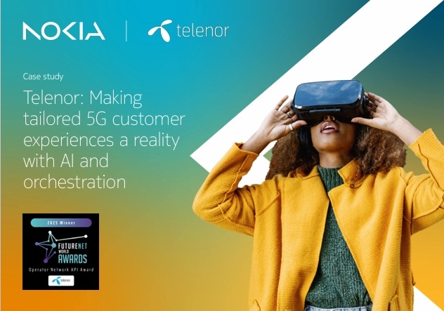 Telenor: Making tailored 5G customer experiences a reality with AI and orchestration
