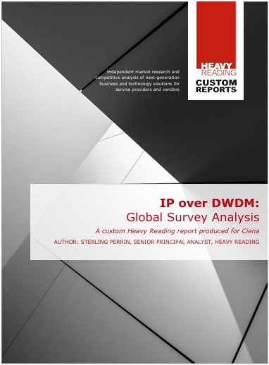 A custom Heavy Reading report produced for Ciena